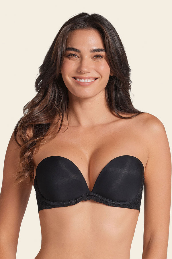 Leonisa The 3d Bra: Triple Push-up Plunge Bra